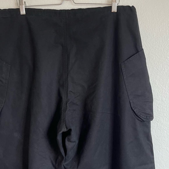 Emporio Armani Men’s Black Wide Cargo Pants, Size 38 - Picture 11 of 13